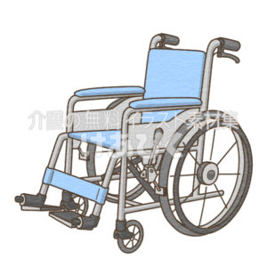 自走式車椅子のイラスト