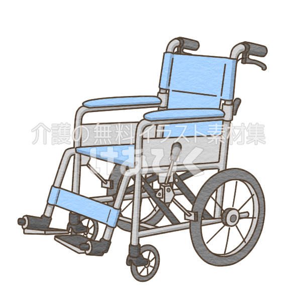介助用車椅子のイラスト 介護の無料イラスト素材集けあぴく
