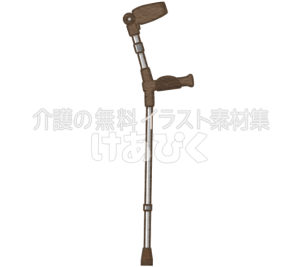 ロフストランドクラッチ（前腕部支持型杖）のサムネ