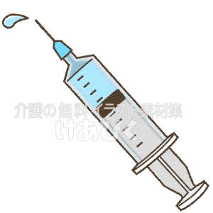 注射器のイラスト